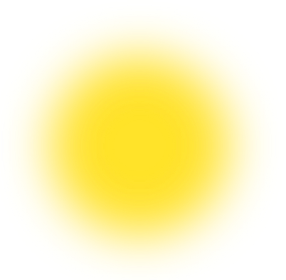 Yellow blur circle